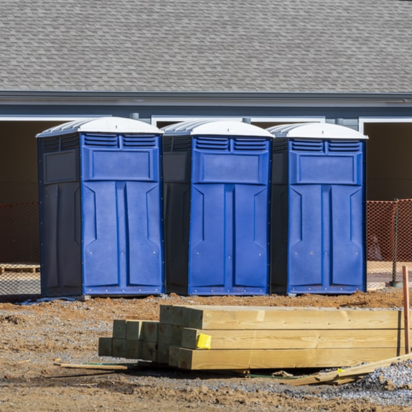 how do i determine the correct number of portable restrooms necessary for my event in Pine Mountain GA